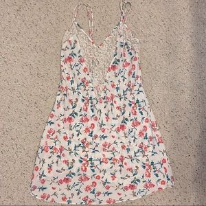 Vintage Victoria’s Secret Gold Label Floral Chemise Nightie Slip